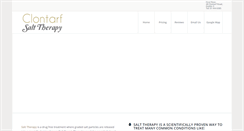 Desktop Screenshot of clontarfsalttherapy.com